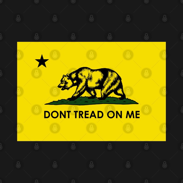 California Republic Gadsen Flag by Lakeview Apparel