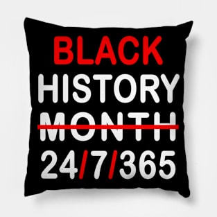 Black History Month Pillow