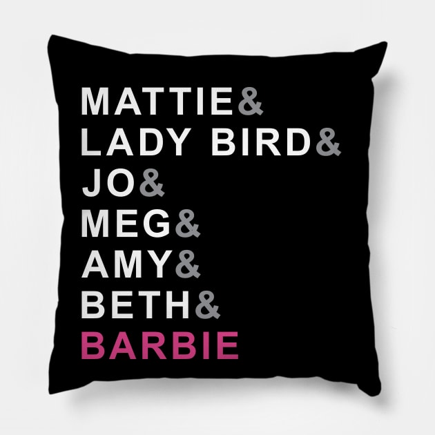Greta's Characters Pillow by The Footcandle Collection