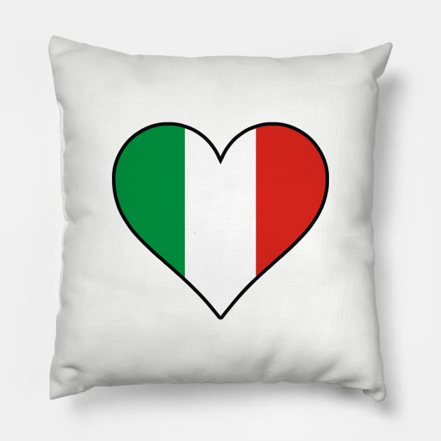 I Love Italy Pillow by dustbrain