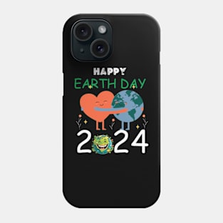 happy earth day 2024 Phone Case