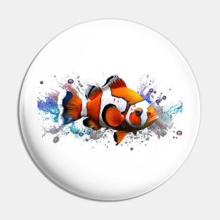 Clown Fish Pin