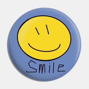 Smiley Face Pin