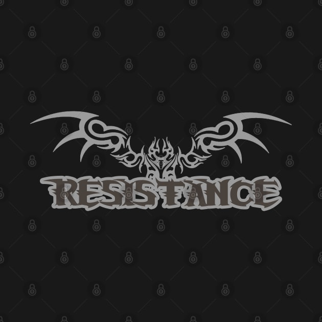 Resistance - Tribal Design by tatzkirosales-shirt-store