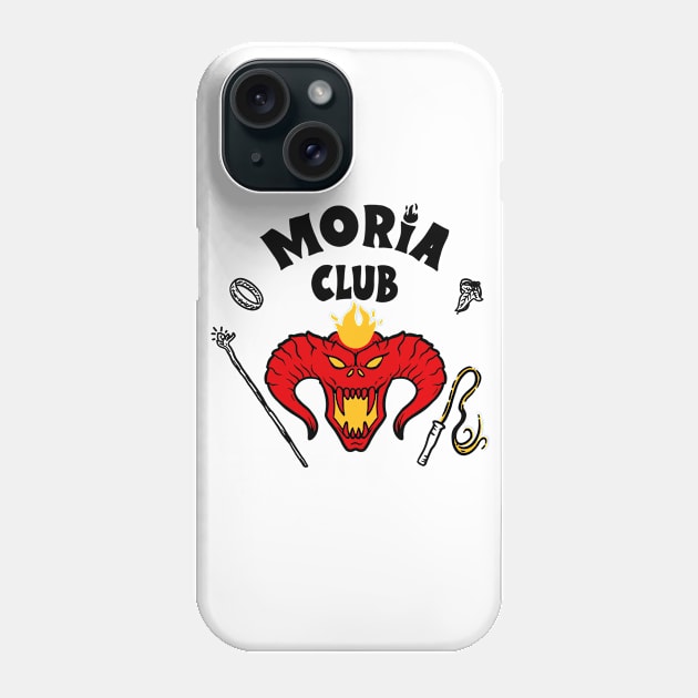 MORIA CLUB Phone Case by blairjcampbell