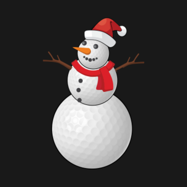 Golf Snowman Funny Xmas Christmas Gift for Men Women - Golf Snowman
