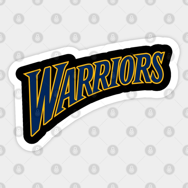 Golden State Warriors NBA Logo Sticker