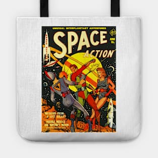 Space Action - 1950's comic Tote