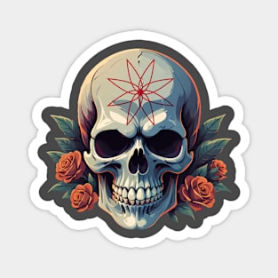 Evil Skull Magnet