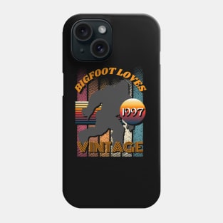 Bigfoot Loves Vintage 1997 Phone Case