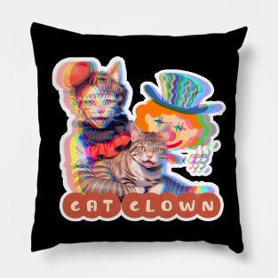 Cat Clown,Cat Joker,Cat Miaw Lover Pillow