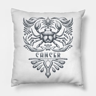 Cancer Zodiac Sign Pillow