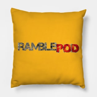 Ramble Pod Logo Pillow