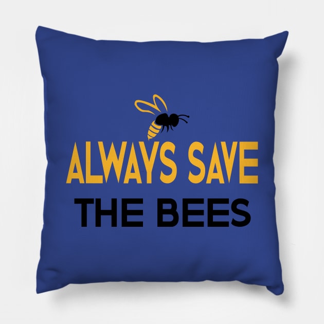 always save the bees Pillow by designnas2