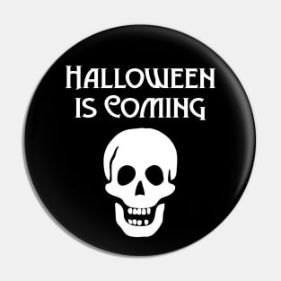 Halloween is Coming Cheeky Witch® Pin