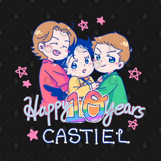 10 Years of Castiel by kamicom