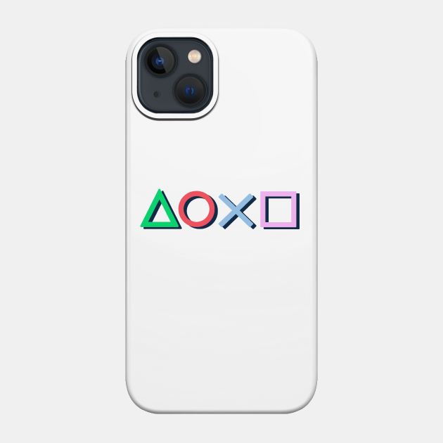 Playstation Controller Buttons - Ps4 - Phone Case