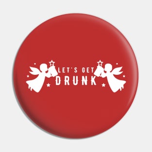 Christmas Drunk Pin