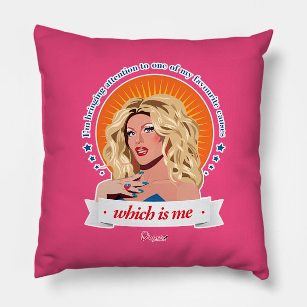 Willam from Drag Race Pillow by dragover