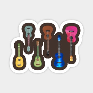 Ukulele Set Magnet