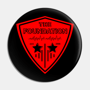 The fondation zac logo pick guitar Pin