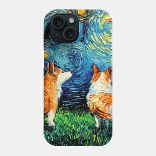 Corgi Night Phone Case