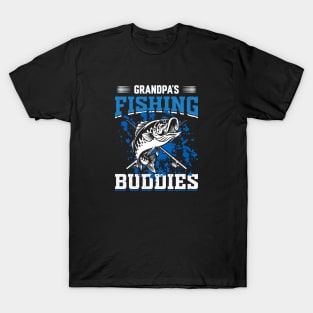 Fishing Grandpa T-Shirts for Sale