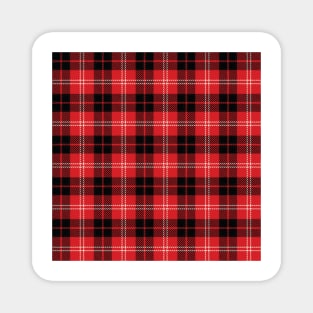 Red Flannel Pattern Magnet