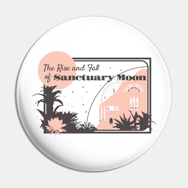 Sanctuary Moon in Pink Pin by King Lewis