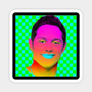 Pete Davidson Portrait Magnet