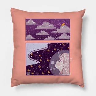 Space Cadet Comic Pillow