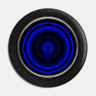 Blue Caster Emblem (Radio Sentai Castranger) Pin