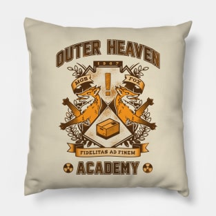 Outer Heaven Academy Pillow