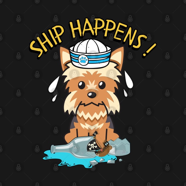 Ship Happens - Yorkshire Terrier by Pet Station