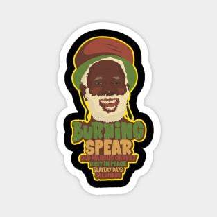 Burning Spear Reggae Tribute - Rasta Vibes Design Magnet