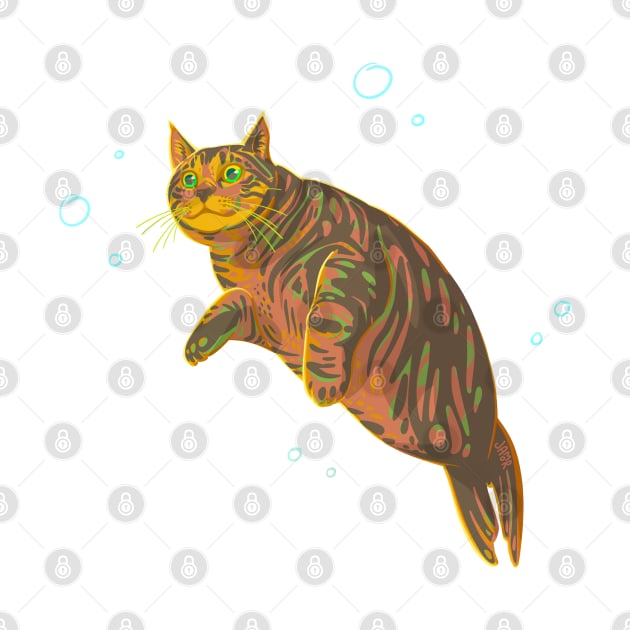 Brown Tabby Seal Cat by jastinamor