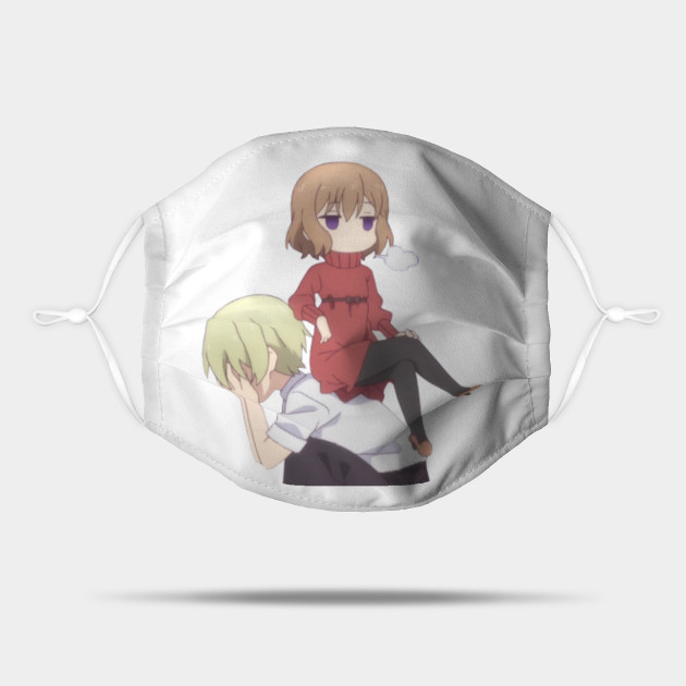 Mafuyu Sitting On Dino Blend S Mask Teepublic Zerochan has 24 dino (blend s) anime images, cosplay pictures, and many more in its gallery. mafuyu sitting on dino