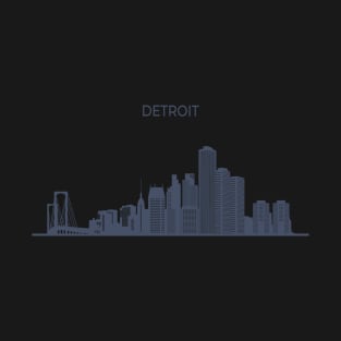 Great US City Detroit T-Shirt