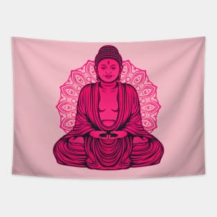 Meditating New Age Buddha Tapestry