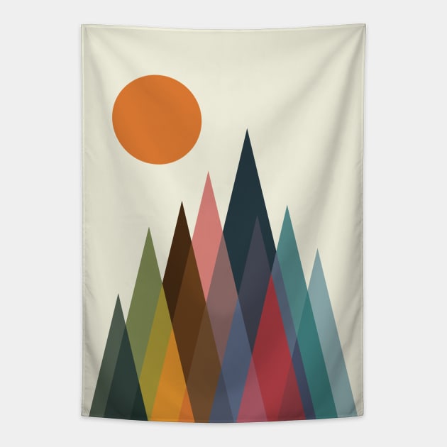 Infinity Mountain Tapestry by AndyWestface