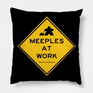 Meeples at Work Pillow