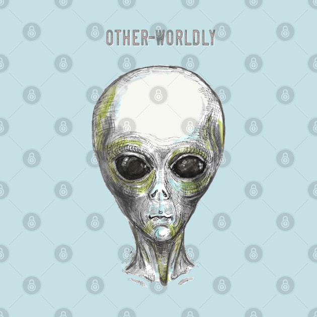 Other-worldy - Alien. by FanitsaArt