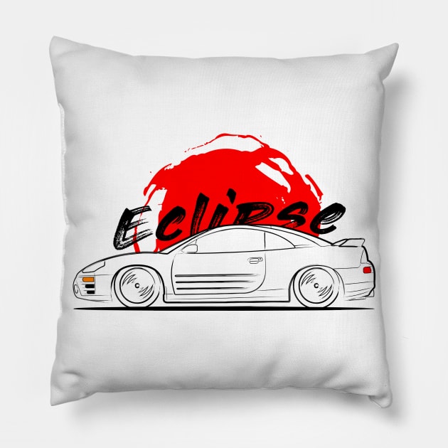 3G ECLIPSE Pillow by turboosted