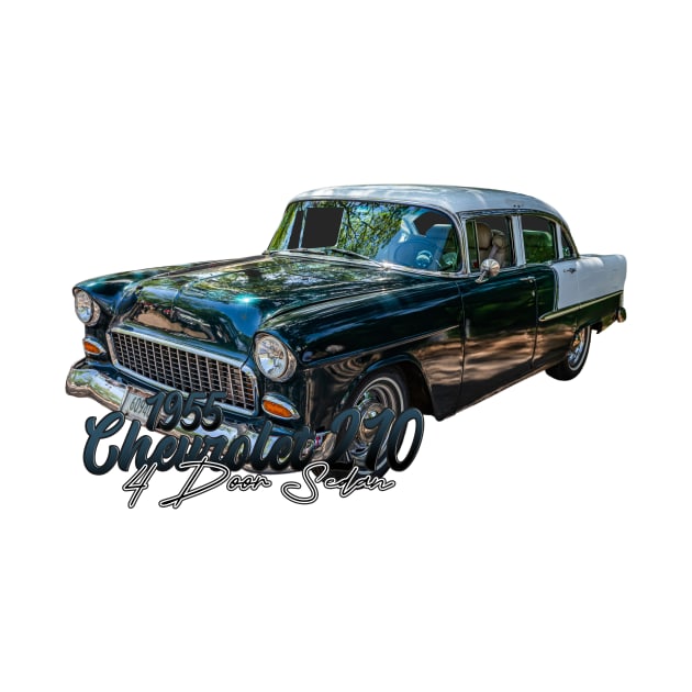 1955 Chevrolet 210 4 Door Sedan by Gestalt Imagery
