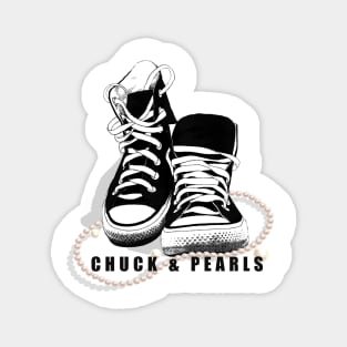 Chuck and Pearls Magnet