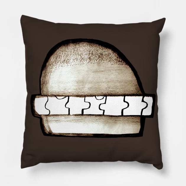 Puzzle on a Bun Pillow by IanWylie87