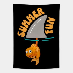 Summer Fun Gold Fish Tapestry