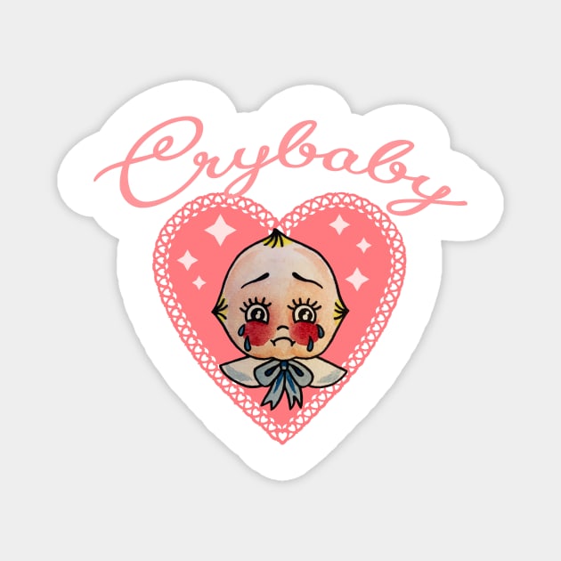 Crybaby kewpie Magnet by mariexvx