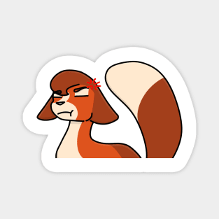 Angry Squirrelpaw Magnet