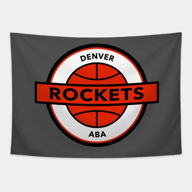 DEFUNCT - DENVER ROCKETS Tapestry by LocalZonly